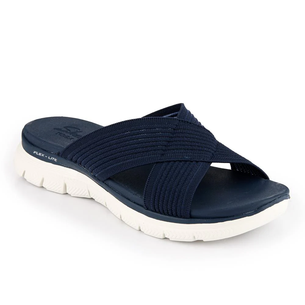 Skechers Flex Appeal 4.0 Sport Sandals - SKE41069 / 327 371 - Navy