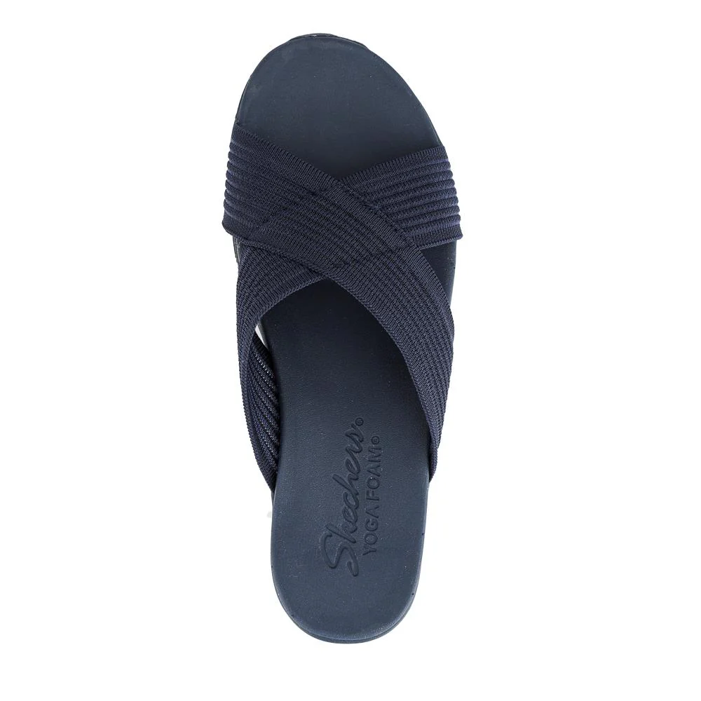 Skechers Flex Appeal 4.0 Sport Sandals - SKE41069 / 327 371 - Navy - Image 4