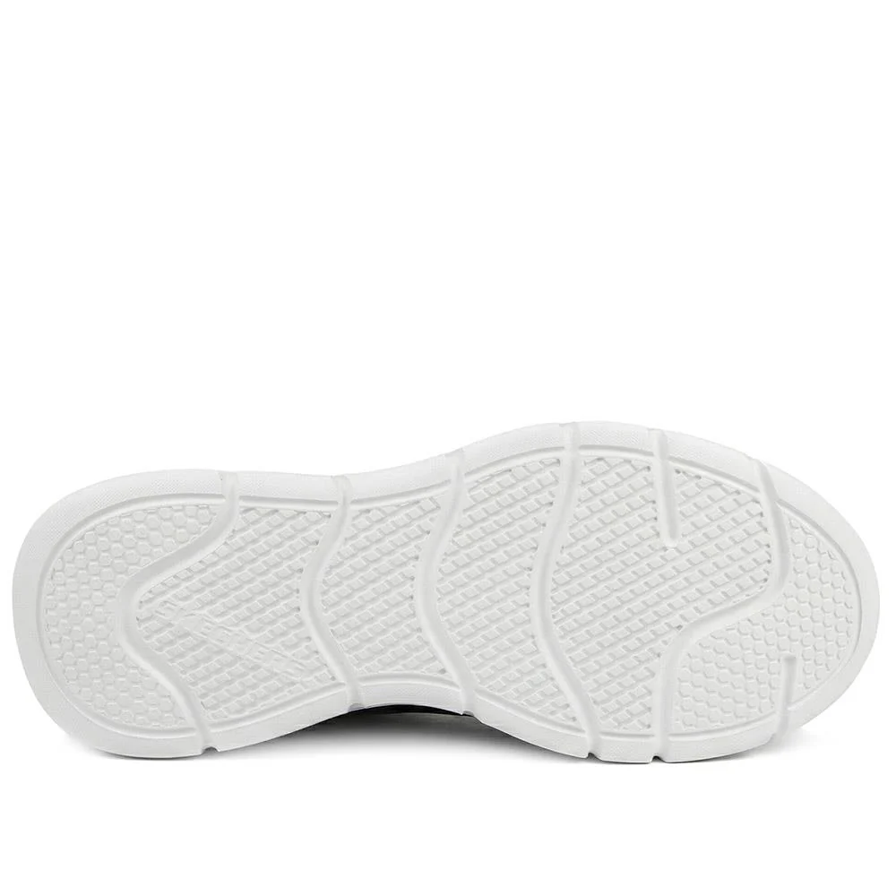 Skechers Flex Flow Arlen Lace Up Trainers - SKE43046 / 328 966 - Grey - Image 5