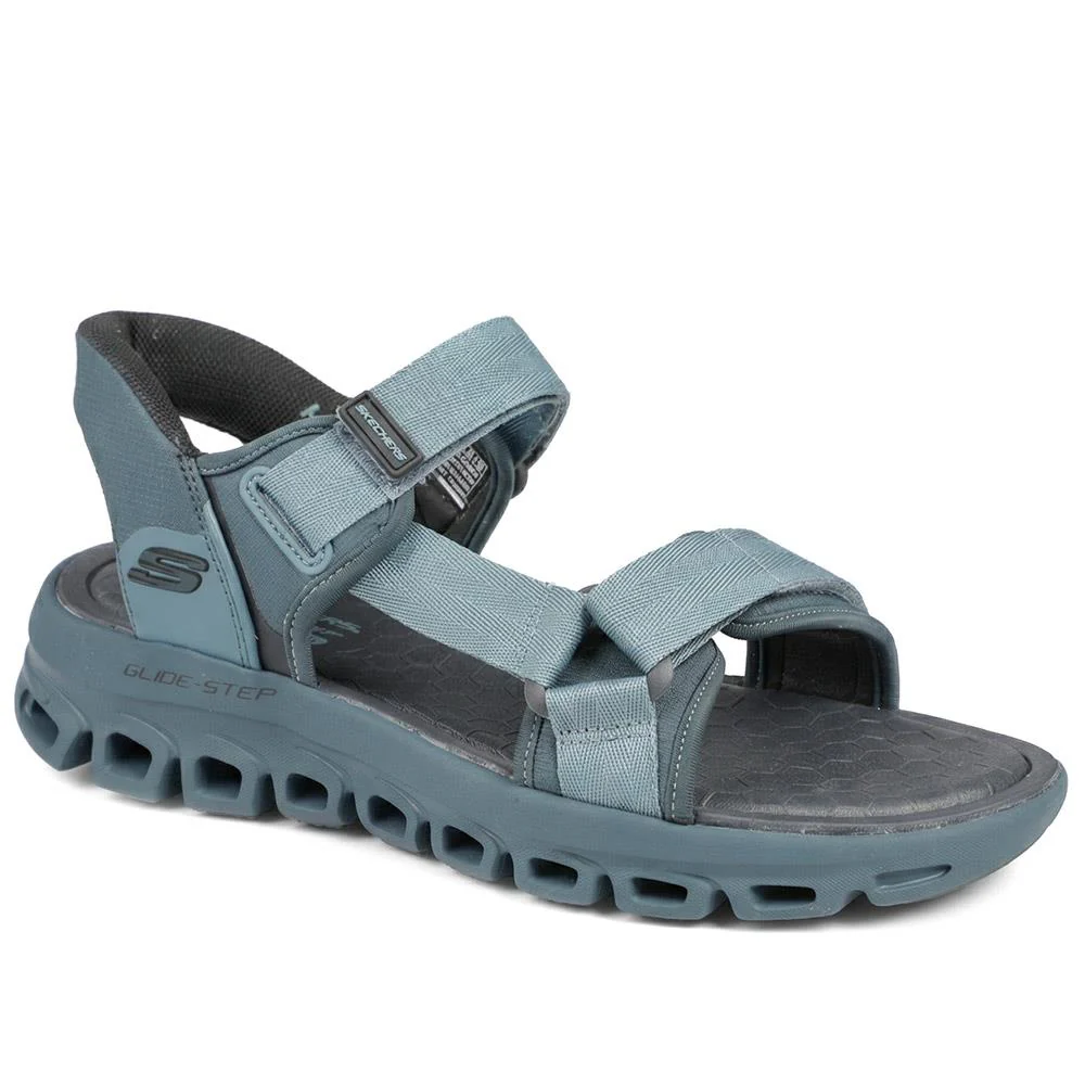 Skechers Glide Step Memory Foam Sandals - SKE43540 / 329 435 - Blue