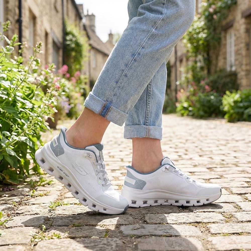 Skechers Glide-Step Pro-Pure Motion Trainers - SKE43513 / 328 738 - Blue Multi - Image 2