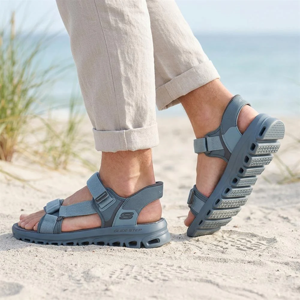 Skechers Glide-Step Sandals - SKE43127 / 330 289 - Navy - Image 2