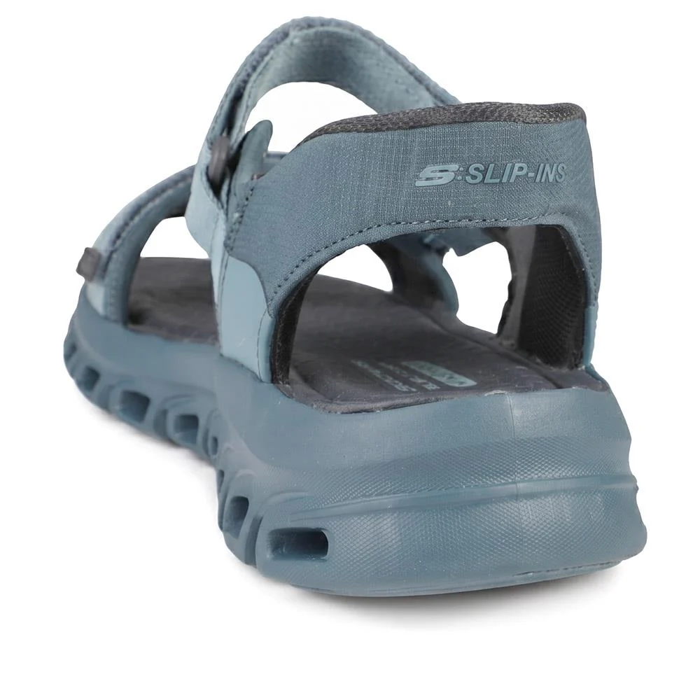 Skechers Glide-Step Sandals - SKE43127 / 330 289 - Navy - Image 4