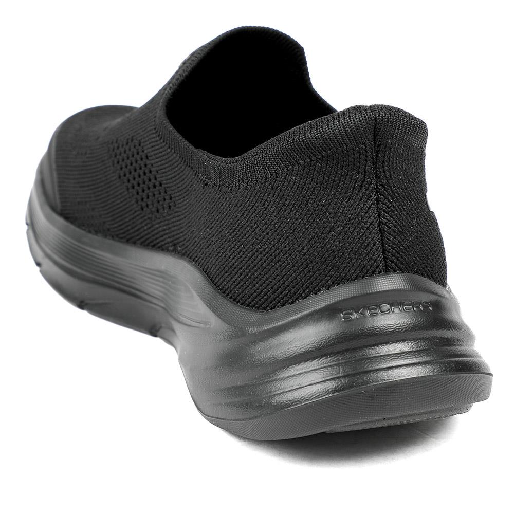 Skechers Go Walk 8 - Nova Trainers - SKE43521 / 328 740 - Black-Black - Image 3