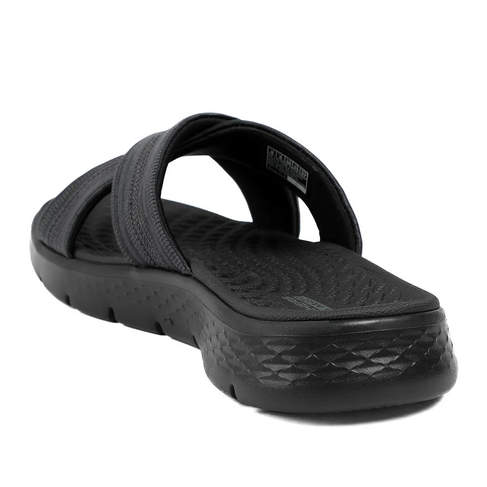 Skechers GO WALK Flex Sandal-Impressed - SKE43051 / 328 728 - Black-Grey - Image 4