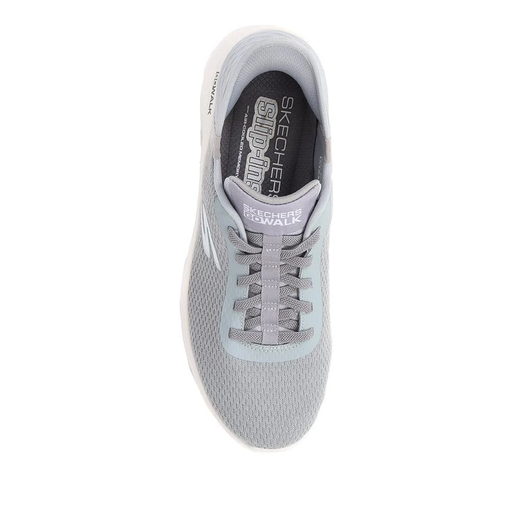 Skechers Slip Ins GO WALK FLEX - SKE39017 / 324 693 - Light Grey - Image 4