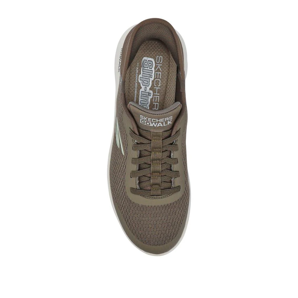 Skechers Slip Ins GO WALK FLEX - SKE39017 / 324 693 - Taupe - Image 4