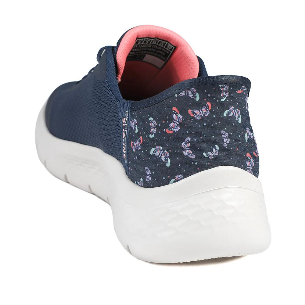 Skechers Slip-ins: Go Walk Flex Trainers - SKE43023 / 328 892 - Navy - Image 4