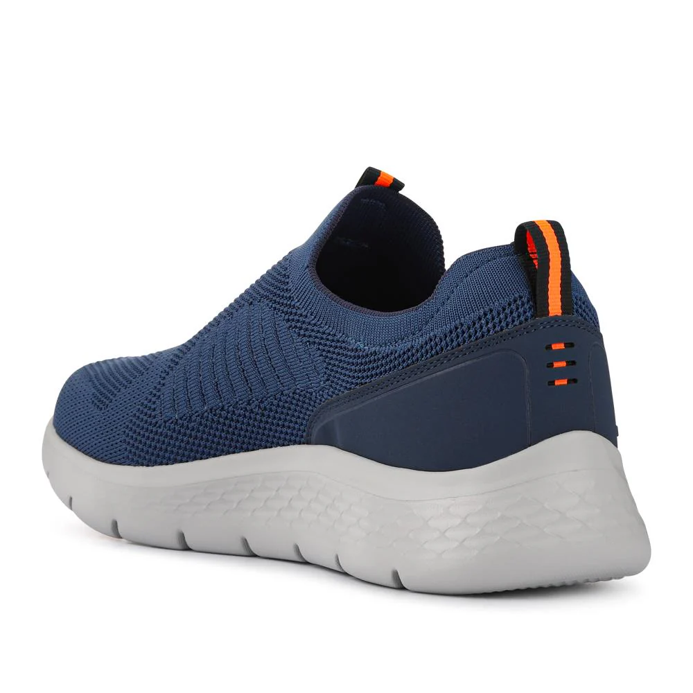 Skechers Extra Wide Fit GO WALK FLEX Trainers - SKE41031 / 326 644 - Navy - Image 6