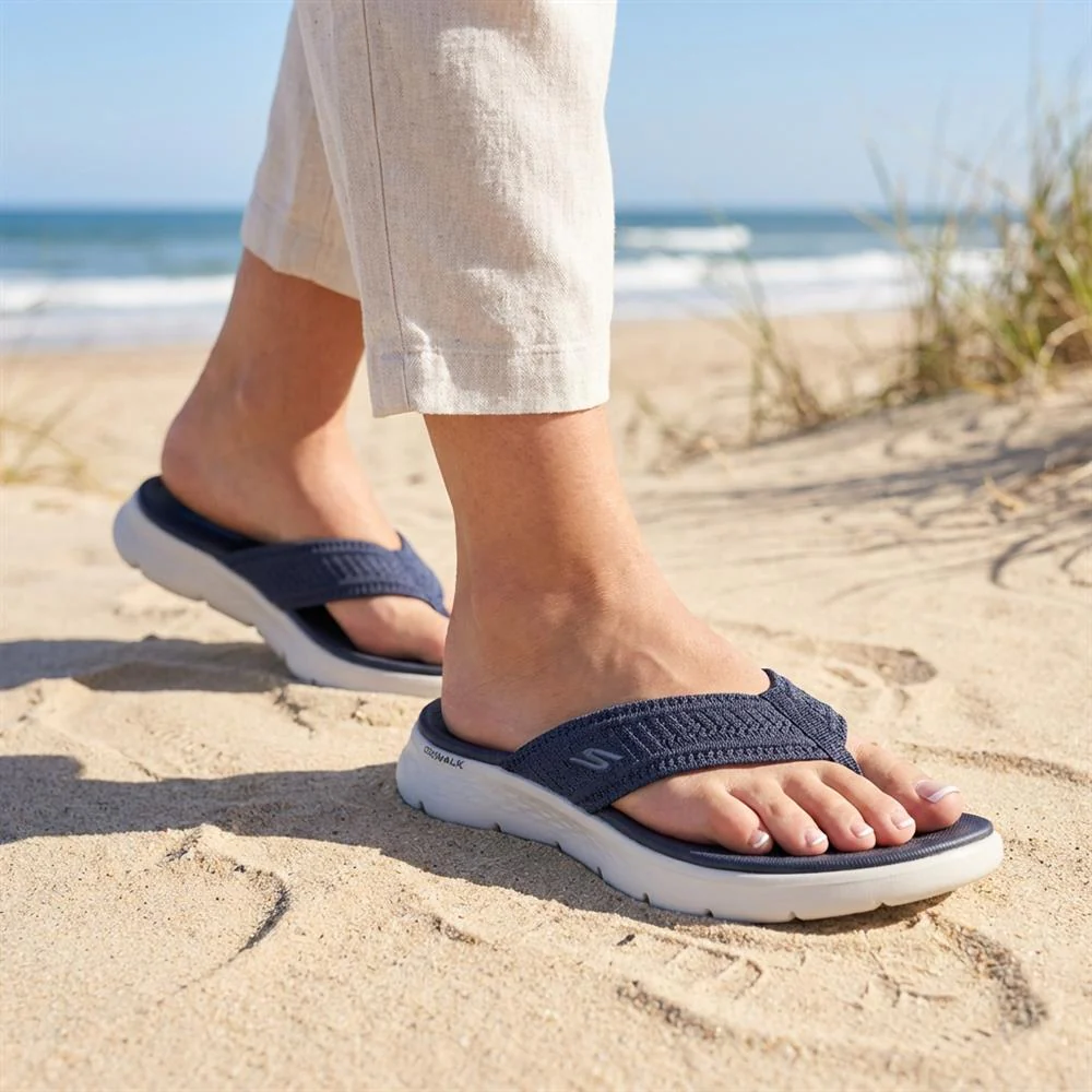 Skechers GO WALK Holly Sandals - SKE43078 / 328 676 - Navy - Image 2