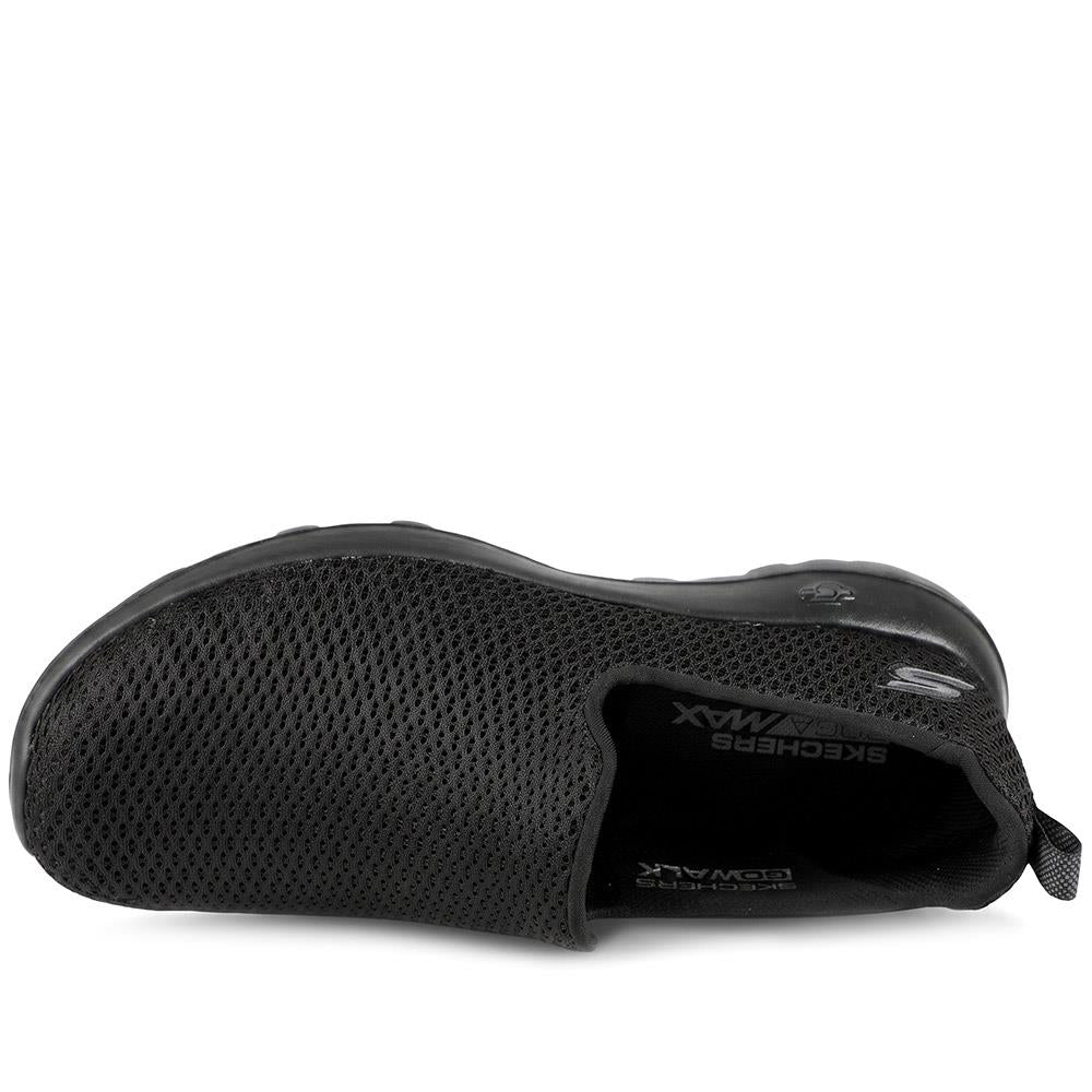 Skechers GO WALK JOY Trainers - SKE43130 / 330 350 - Black-Black - Image 5