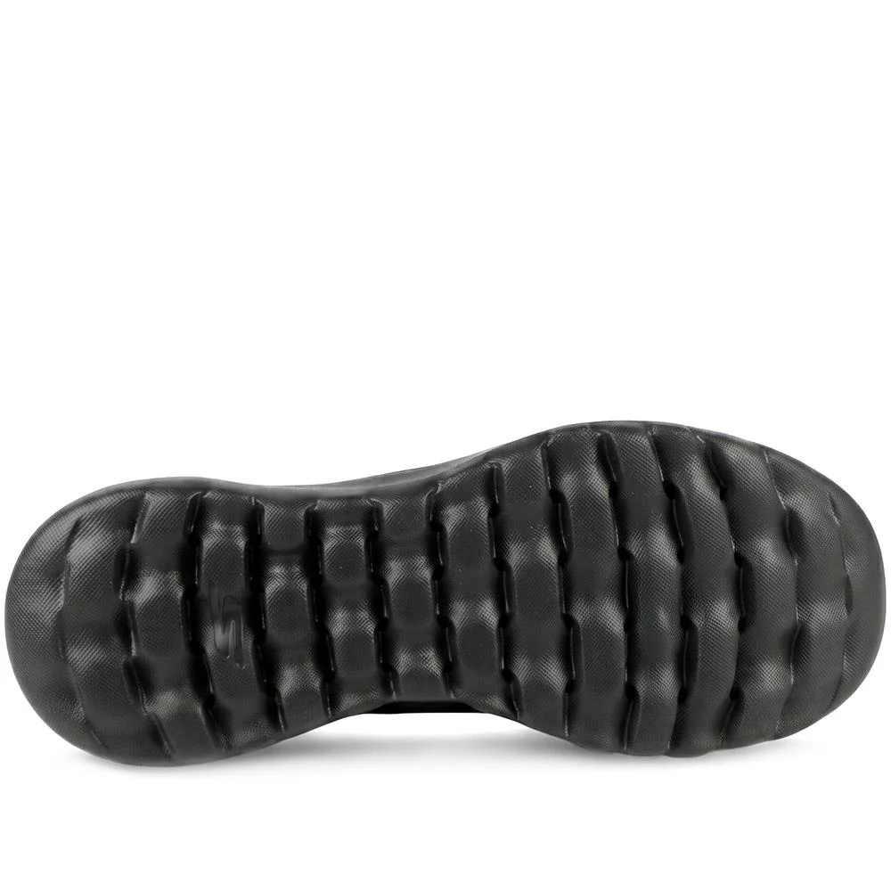 Skechers GO WALK JOY Trainers - SKE43130 / 330 350 - Black-Black - Image 6