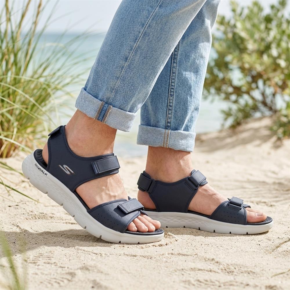 Skechers GOWalk Flex - Antigua Beach Sandals - SKE43128 / 330 290 - Navy - Image 2