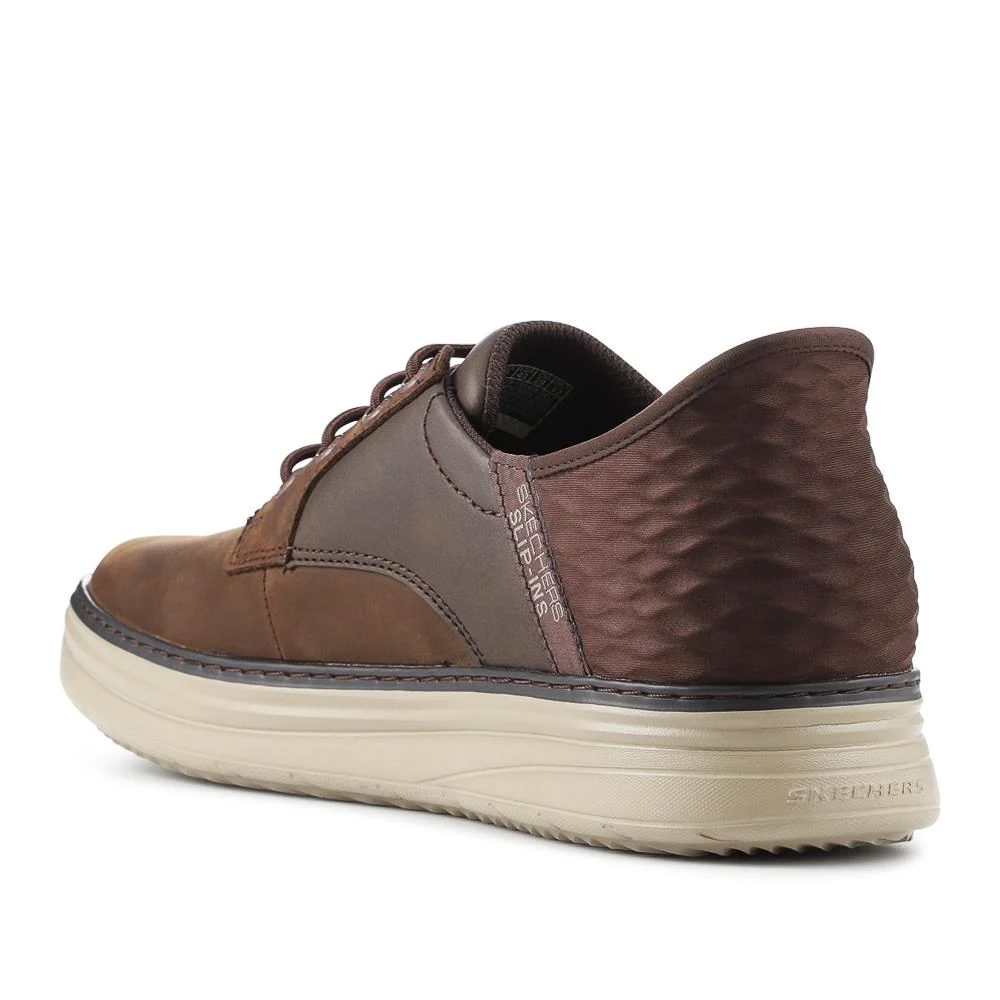 Skechers Slip-ins: Leather Hands Free Shoes - SKE42015 / 327 848 - Chocolate - Image 3