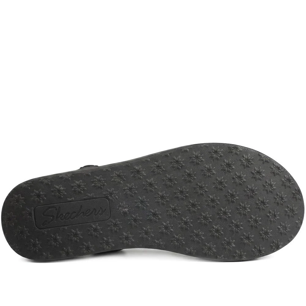 Skechers Meditation Luxe Modern Event Sandals - SKE43529 / 329 428 - Black - Image 6