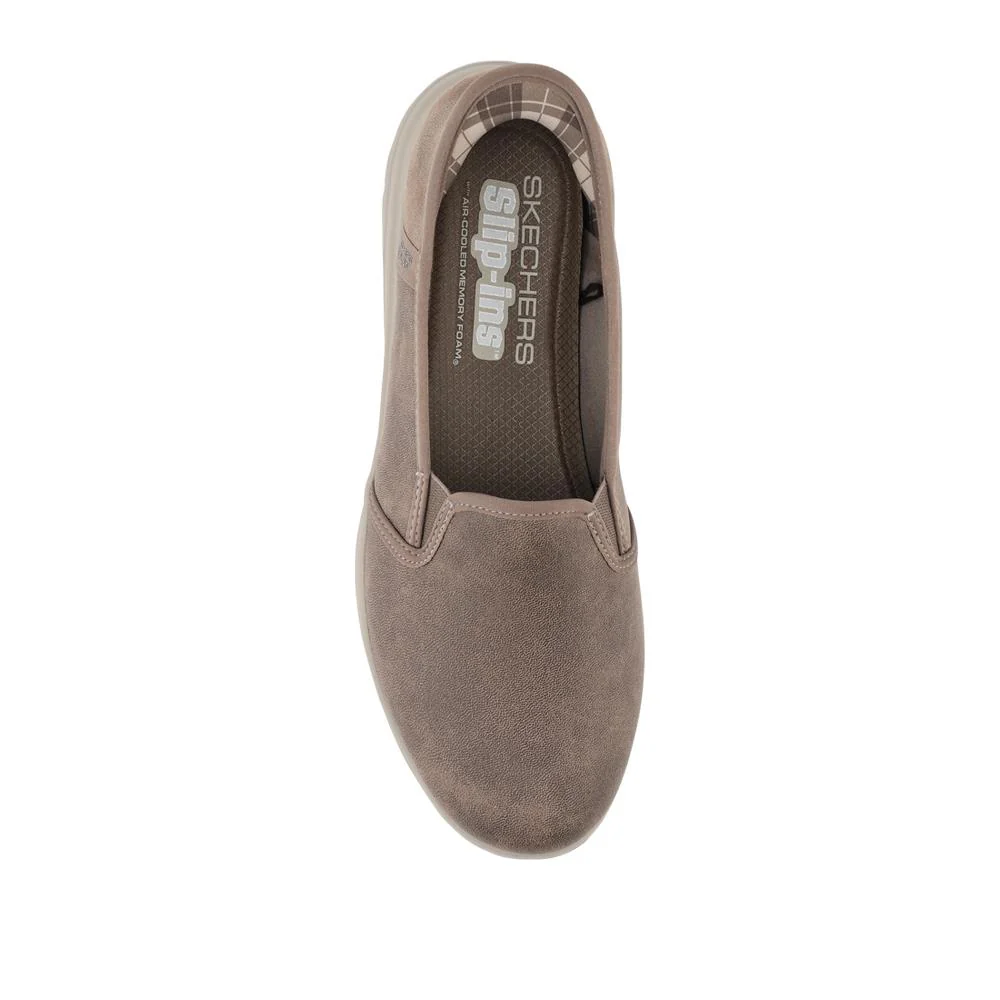 Skechers Memory Foams Slip Ins - SKE42042 / 327 716 - Taupe - Image 4