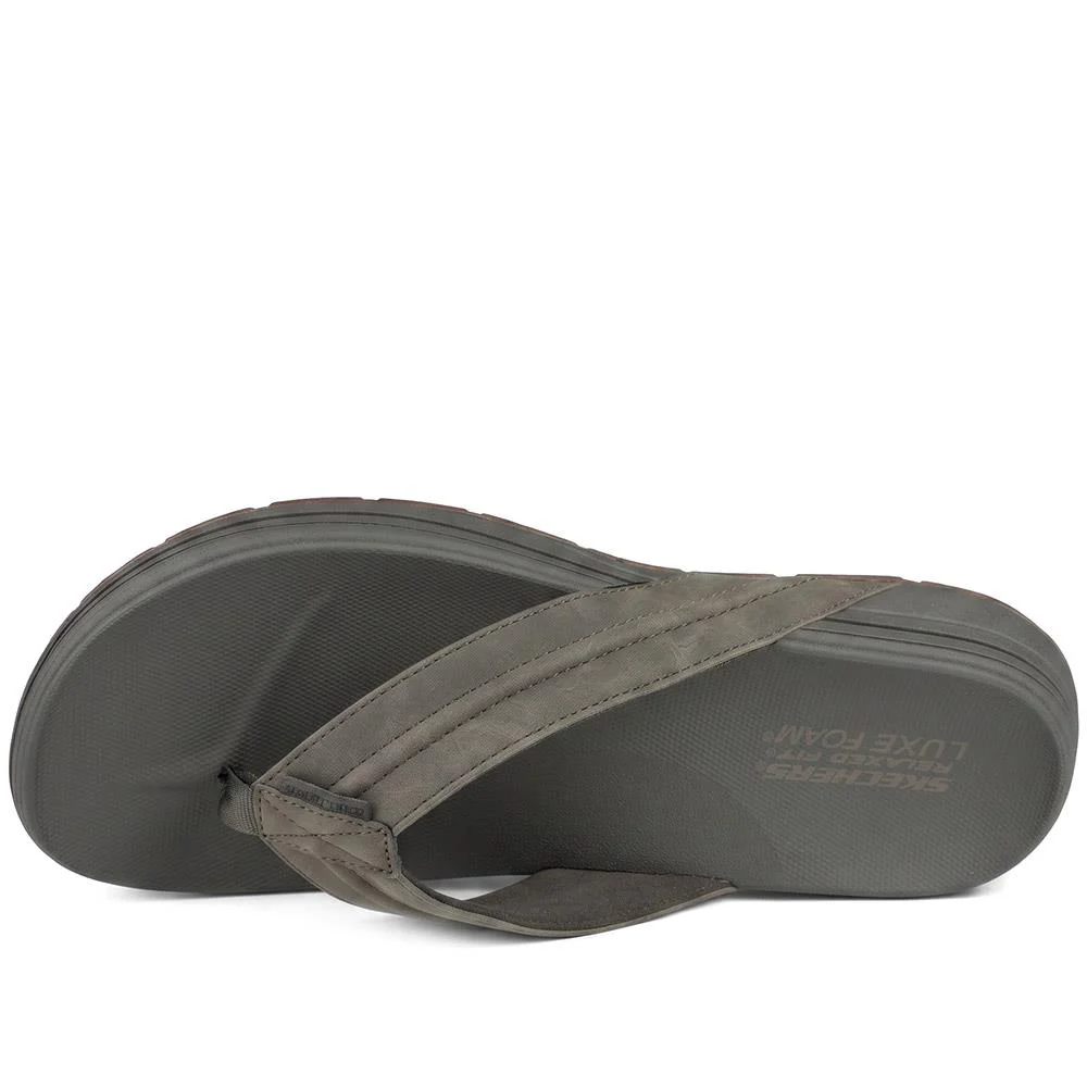 Skechers Patino Marlee Toe Post Sandals - SKE43118 / 330 284 - Chocolate - Image 4