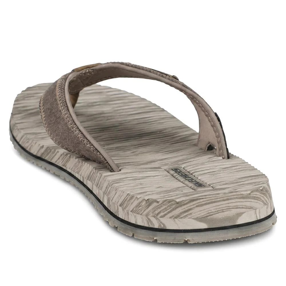 Skechers Quill Seaside Toe Post Sandals - SKE43112 / 329 465 - Brown - Image 3