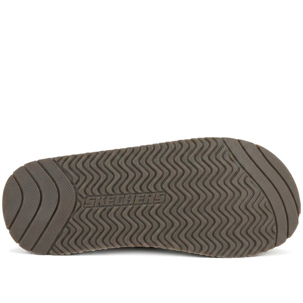 Skechers Quill Seaside Toe Post Sandals - SKE43112 / 329 465 - Brown - Image 5