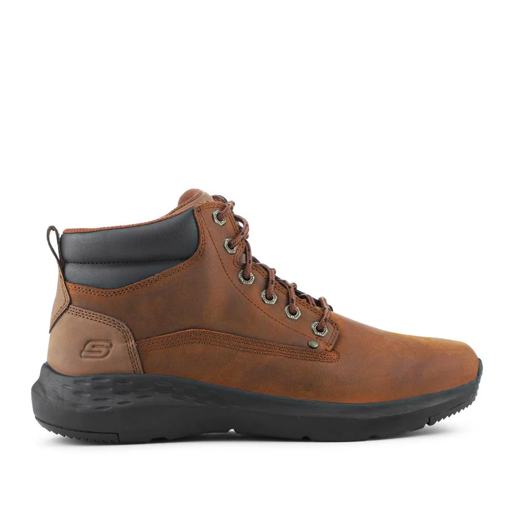 Skechers Relaxed Fit Lace Up Boots - SKE42065 / 327 912 - Brown - Image 2