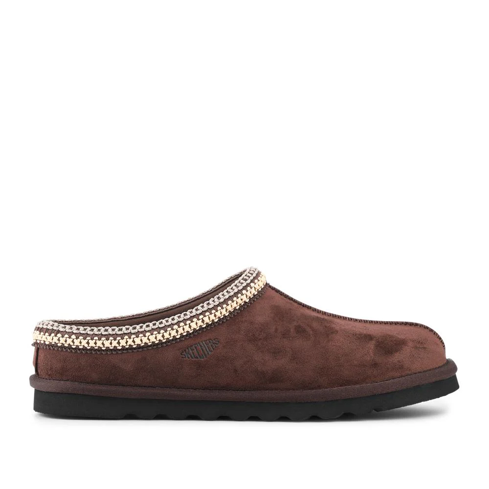 Skechers Relaxed Fit Renten Mule Slippers - SKE42073 / 328 274 - Chocolate - Image 2