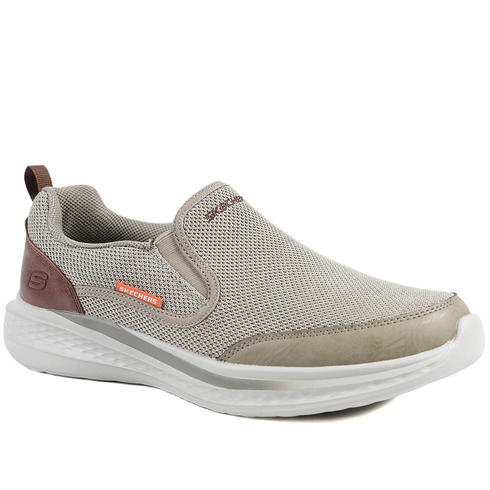 Skechers Relaxed Fit Slade Lucan Trainers - SKE43501 / 328 717 - Khaki