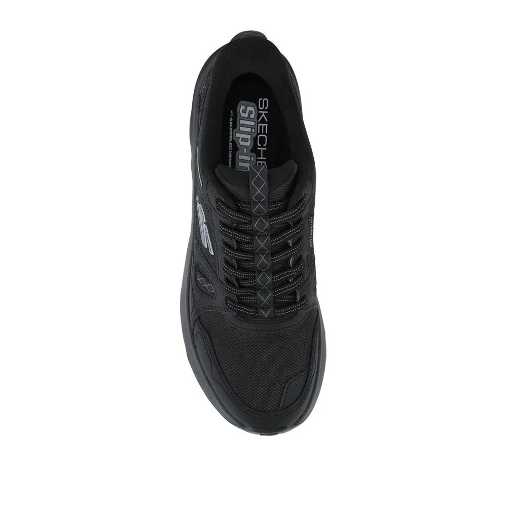 Skechers Ridge Oak Water Repellent Trainers - SKE42512 / 327 800 - Black - Image 4