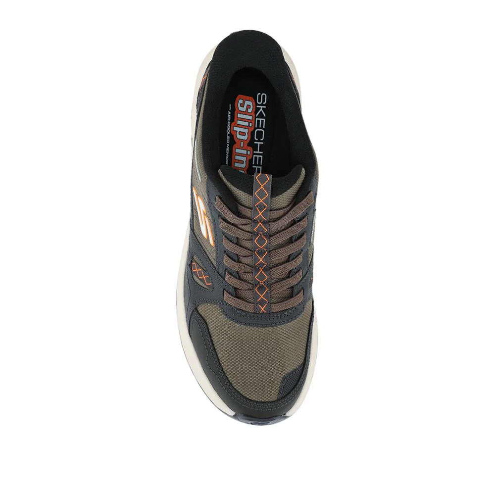 Skechers Ridge Oak Water Repellent Trainers - SKE42512 / 327 800 - Olive - Image 4