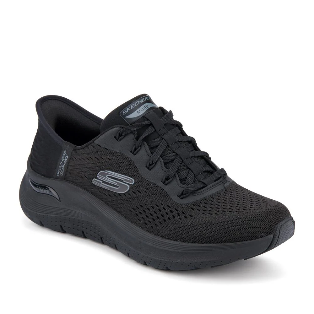 Skechers Slip-ins: Arch Fit 2.0 Trainers - SKE41519 / 326 990 - Black-Black