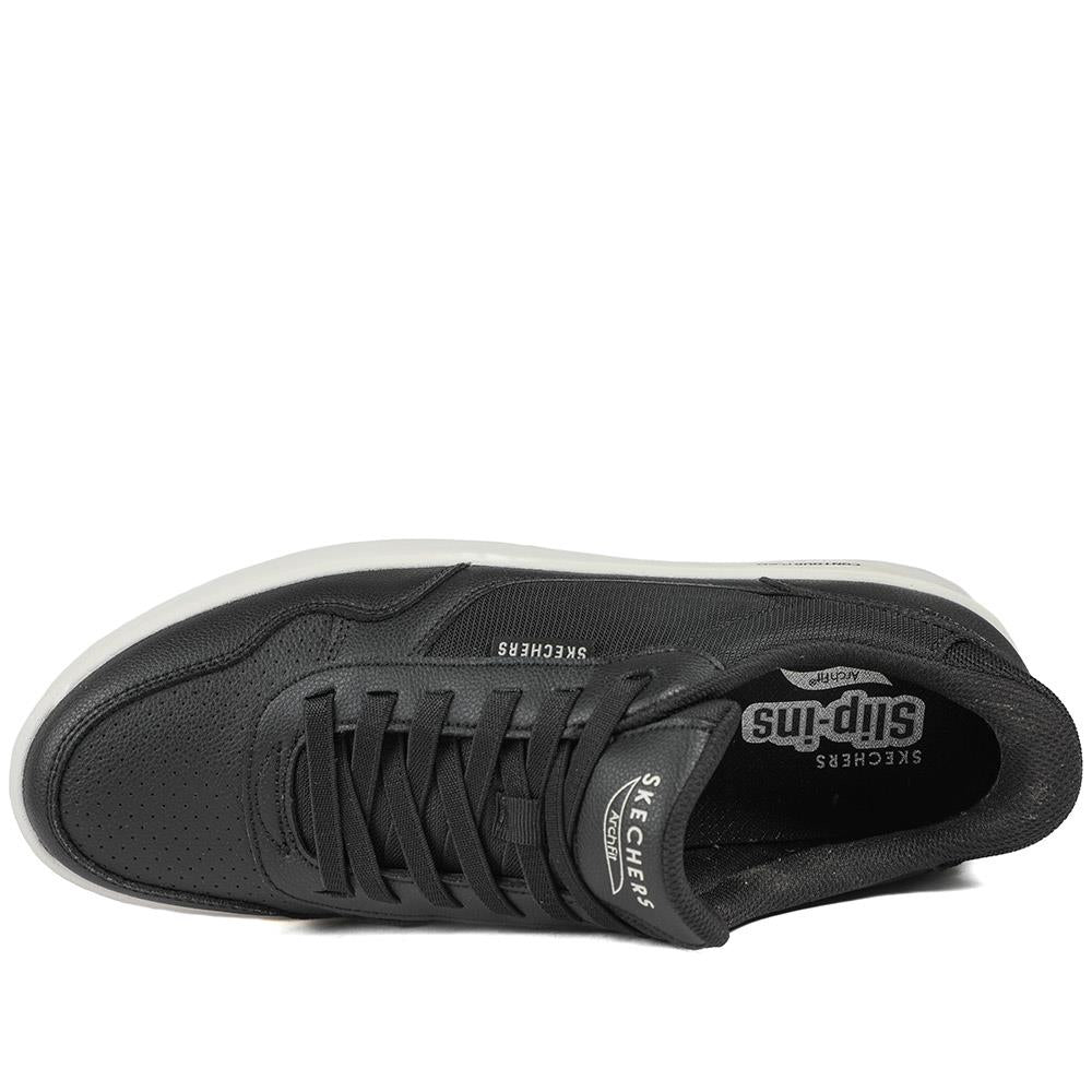 Skechers Slip-ins: Arch Fit Court Break Trainers - SKE43510 / 328 723 - Black - Image 5