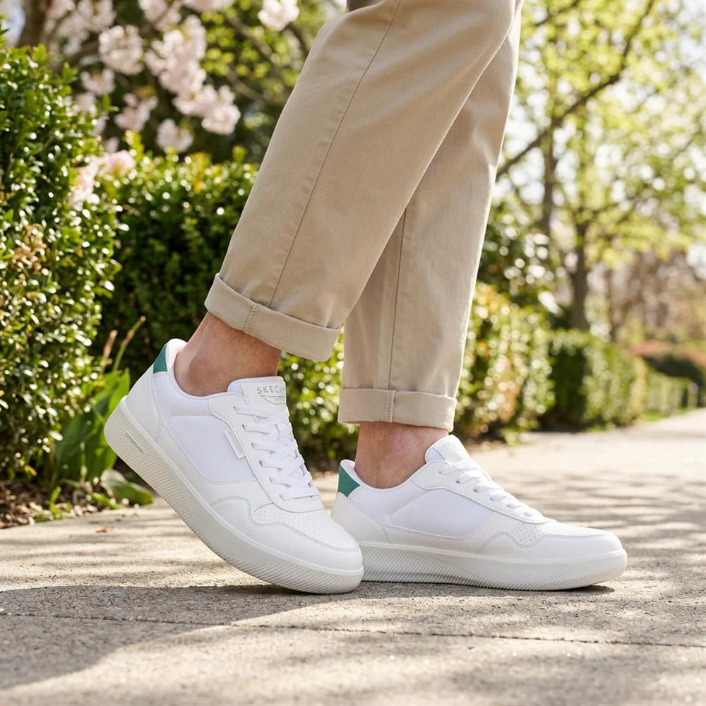 Skechers Slip-ins: Arch Fit Court Break Trainers - SKE43510 / 328 723 - White - Image 2