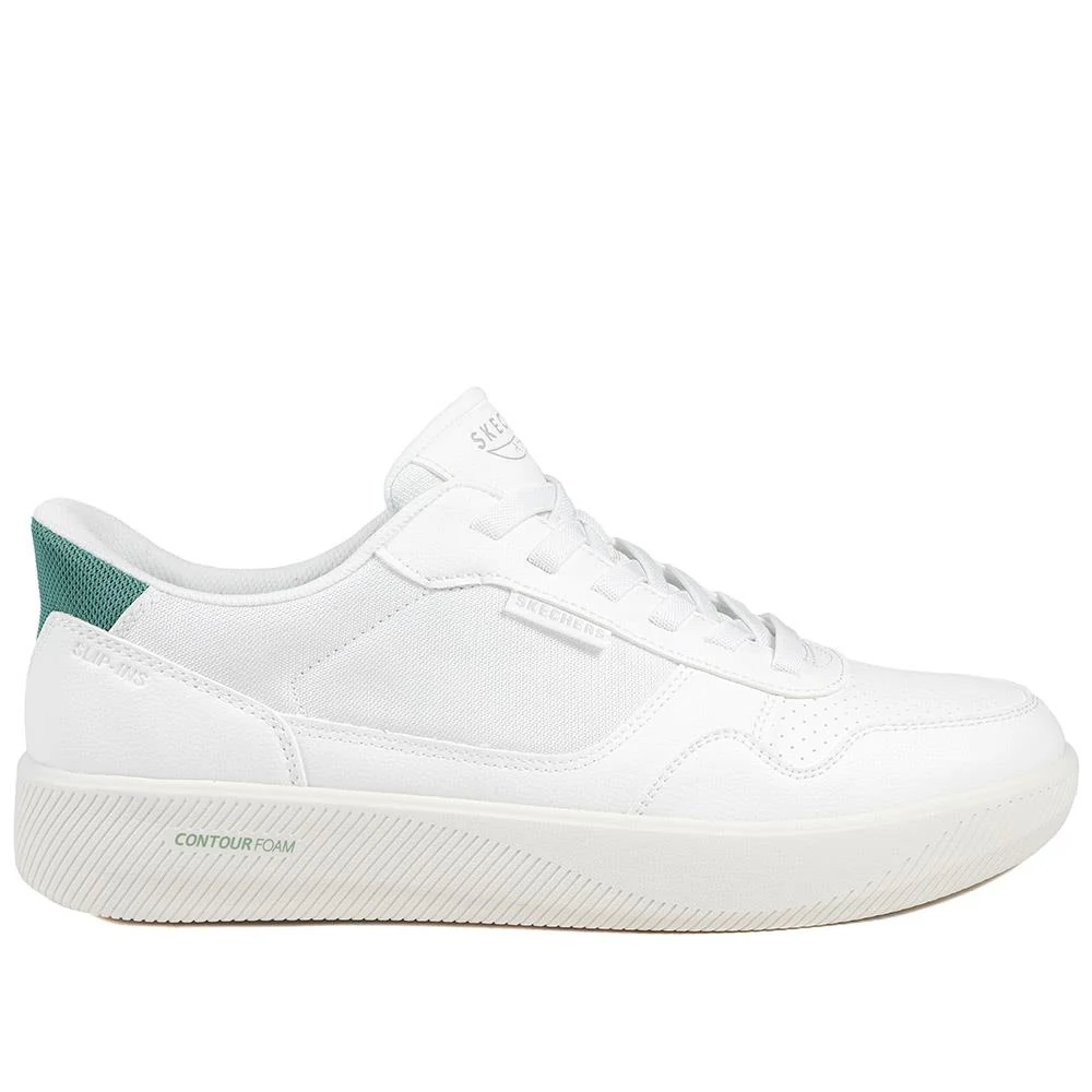 Skechers Slip-ins: Arch Fit Court Break Trainers - SKE43510 / 328 723 - White - Image 3