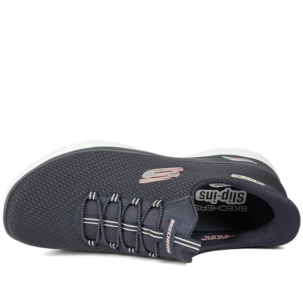 Skechers Slip-ins: Arch Fit Summits Trainers - SKE43035 / 328 893 - Navy - Image 5