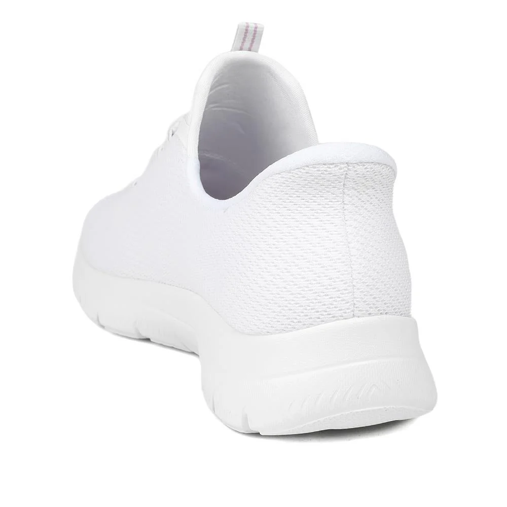 Skechers Slip-ins: Arch Fit Summits Trainers - SKE43035 / 328 893 - White - Image 4