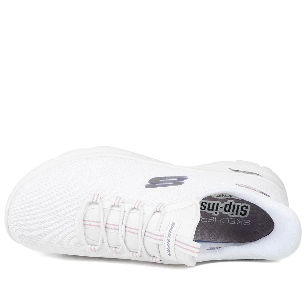 Skechers Slip-ins: Arch Fit Summits Trainers - SKE43035 / 328 893 - White - Image 5