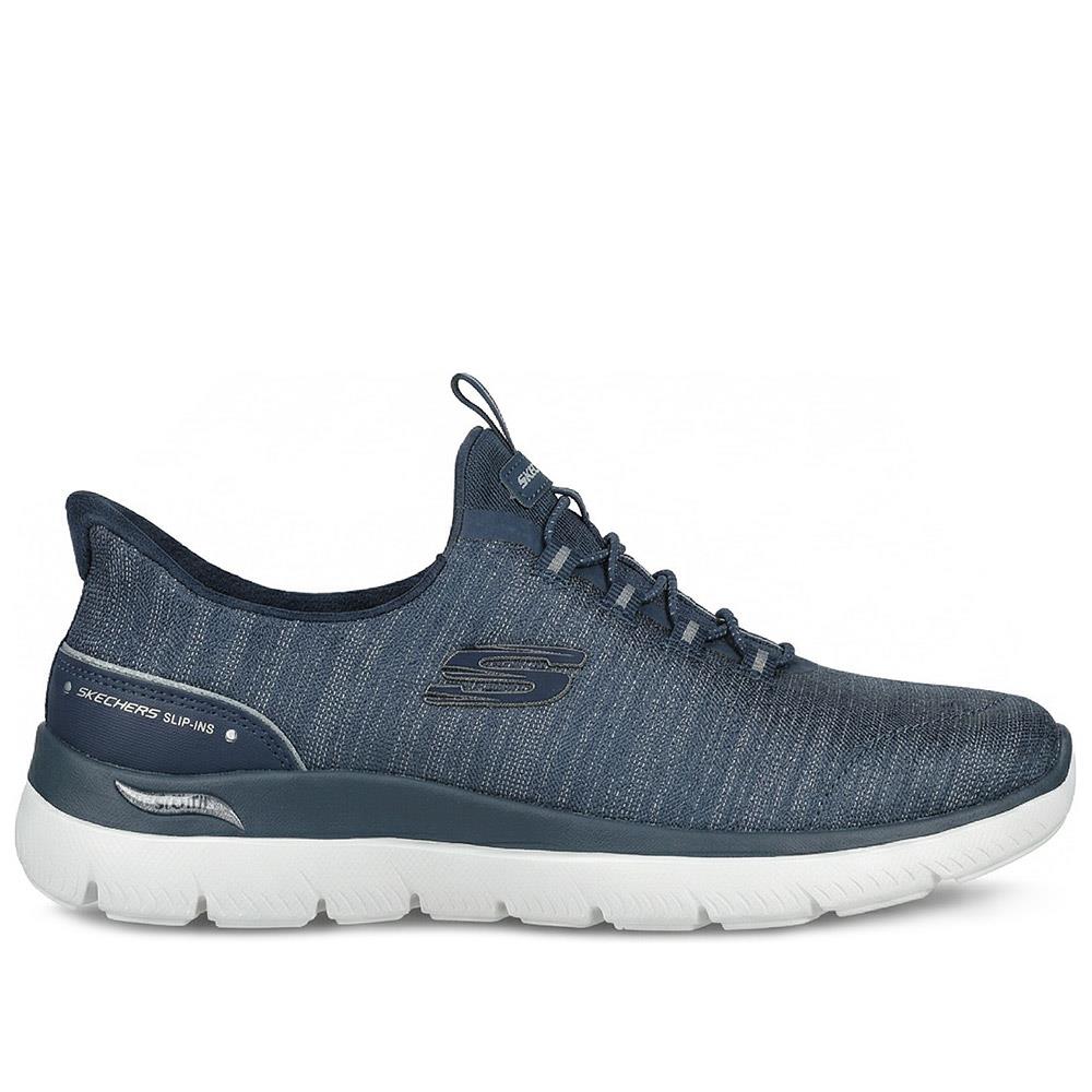 Skechers Slip-ins: Arch Fit Wide Fit Trainers - SKE43034 / 328 894 - Navy - Image 2