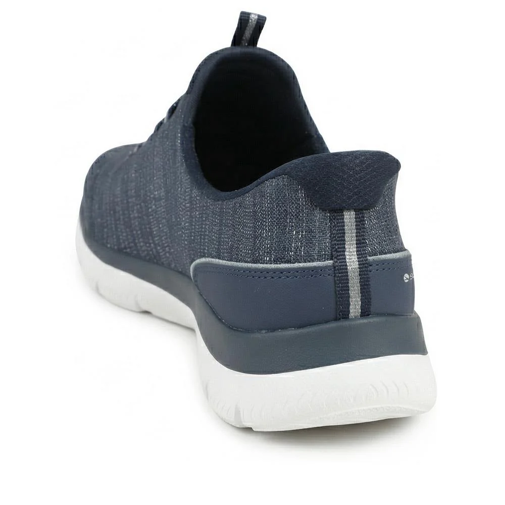 Skechers Slip-ins: Arch Fit Wide Fit Trainers - SKE43034 / 328 894 - Navy - Image 3