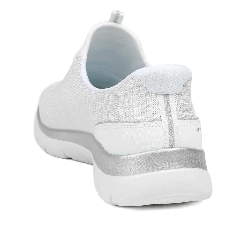 Skechers Slip-ins: Arch Fit Wide Fit Trainers - SKE43034 / 328 894 - White - Image 4
