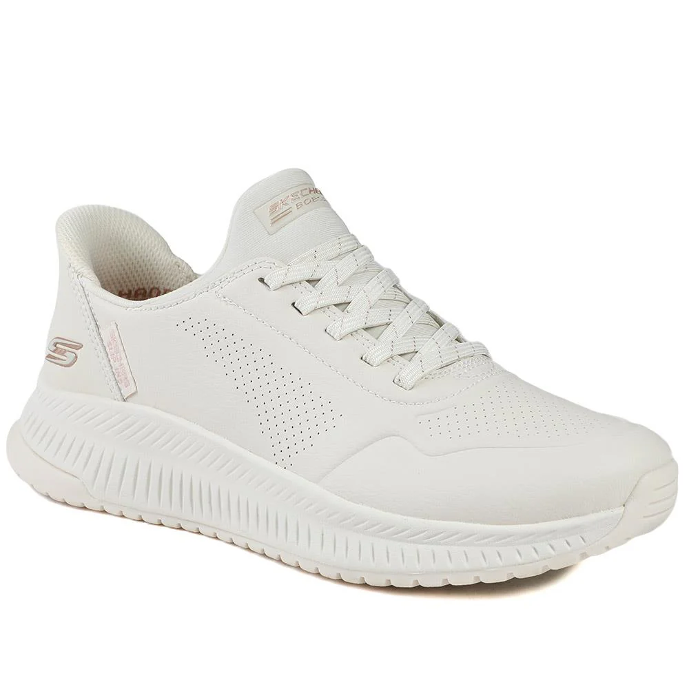 Skechers Slip-ins: BOBS Squad 4 Trainers - SKE43020 / 328 836 - White