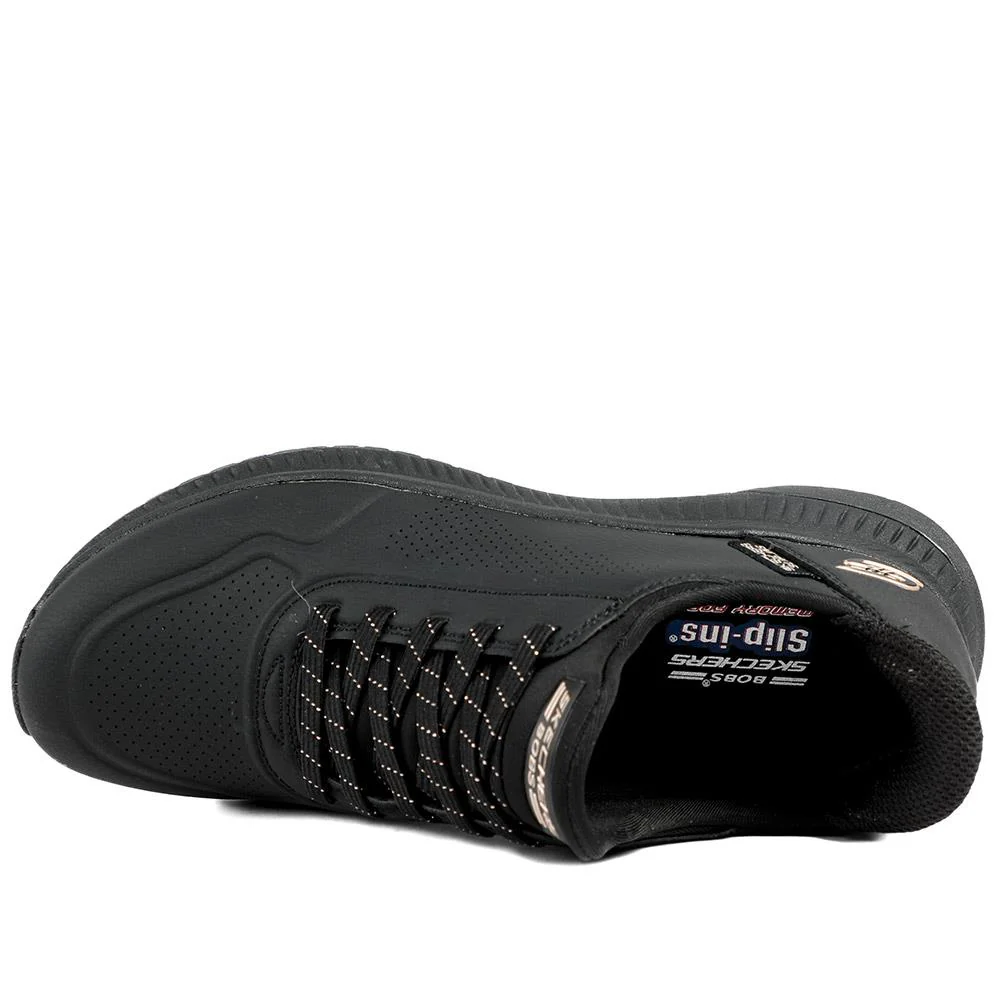 Skechers Slip-ins: BOBS Squad 4 Trainers - SKE43020 / 328 836 - Black - Image 5