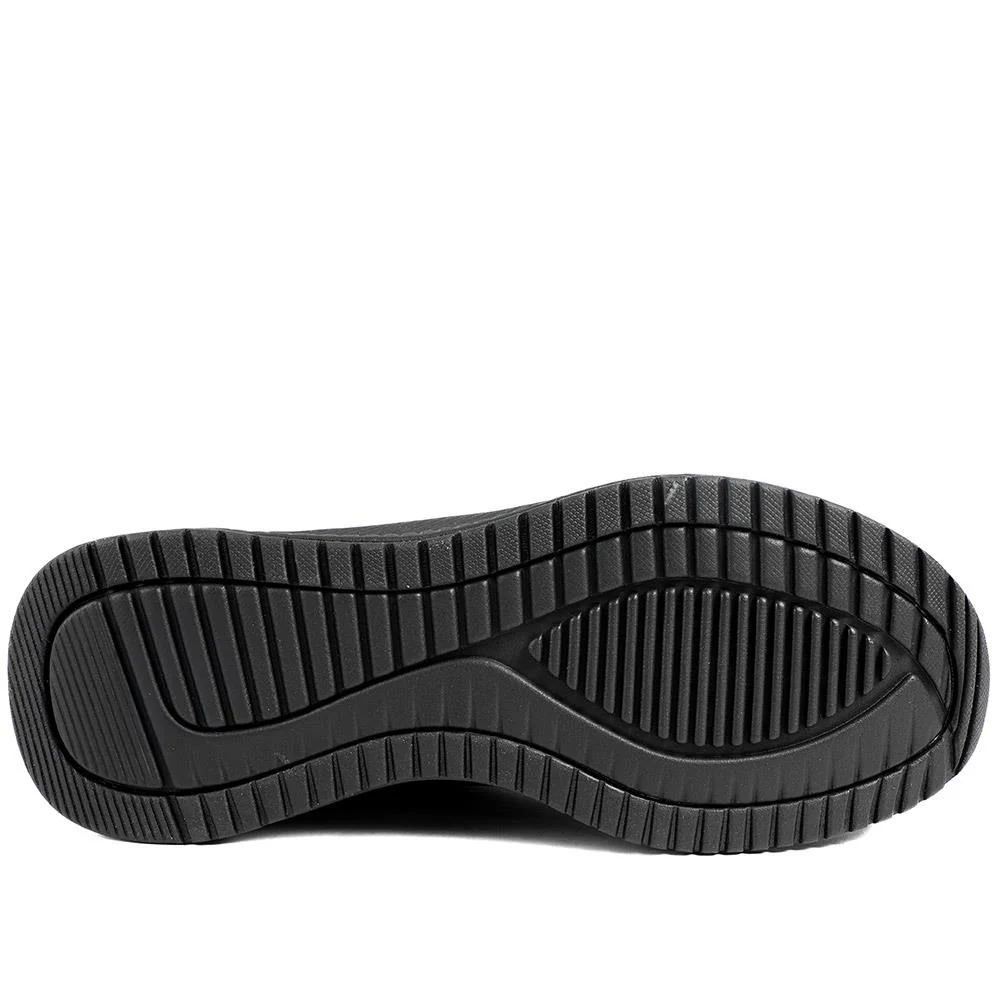 Skechers Slip-ins: BOBS Squad 4 Trainers - SKE43020 / 328 836 - Black - Image 6