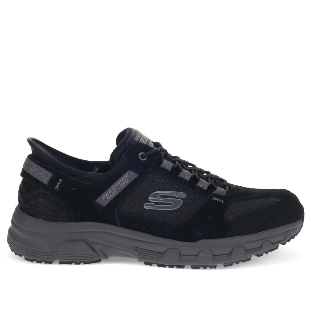 Skechers Slip-Ins Oak Canyon Trainers - SKE39510 / 324 937 - Black - Image 3