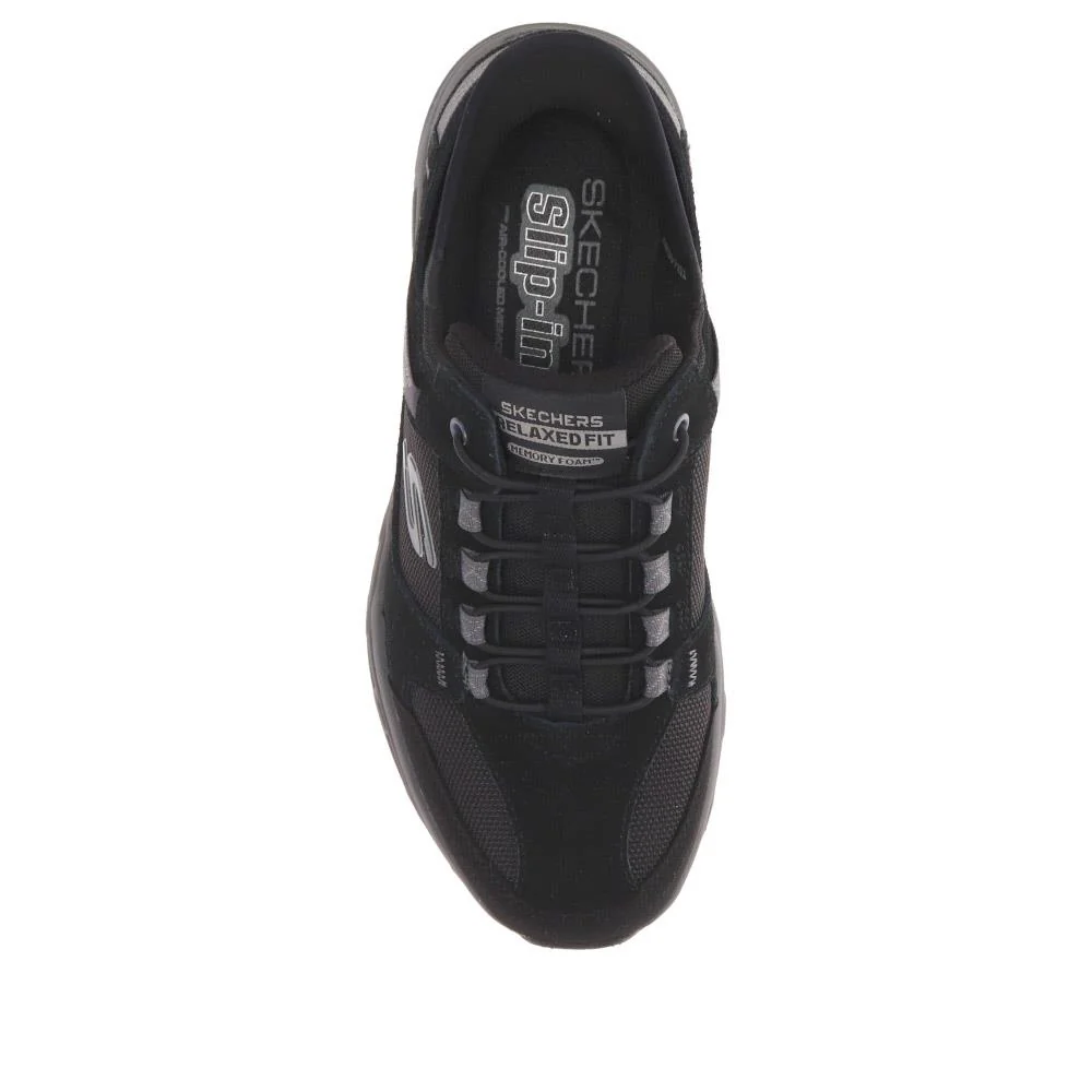 Skechers Slip-Ins Oak Canyon Trainers - SKE39510 / 324 937 - Black - Image 4