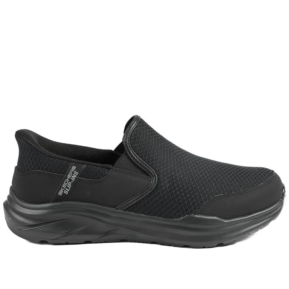 Skechers Slip-ins Equaliser 6.0 Trainers - SKE43075 / 328 903 - Black-Black - Image 3