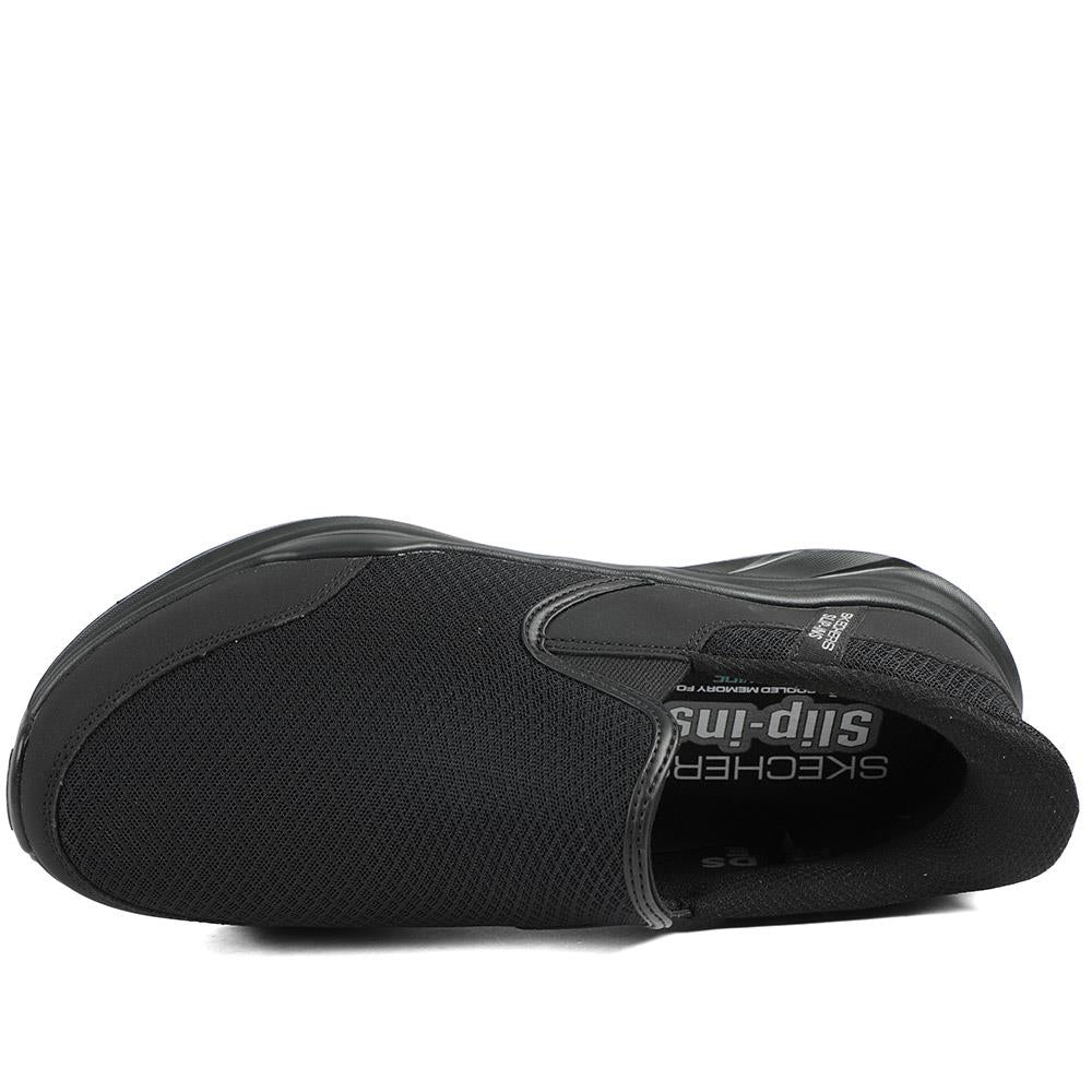 Skechers Slip-ins Equaliser 6.0 Trainers - SKE43075 / 328 903 - Black-Black - Image 5