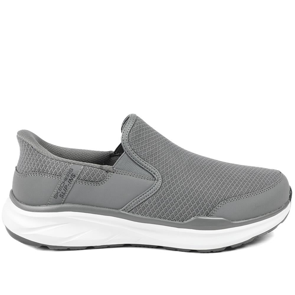 Skechers Slip-ins Equaliser 6.0 Trainers - SKE43075 / 328 903 - Grey - Image 2