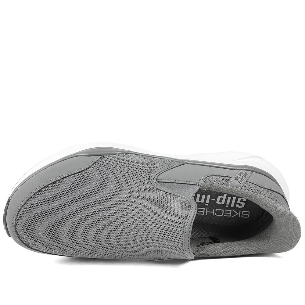 Skechers Slip-ins Equaliser 6.0 Trainers - SKE43075 / 328 903 - Grey - Image 4