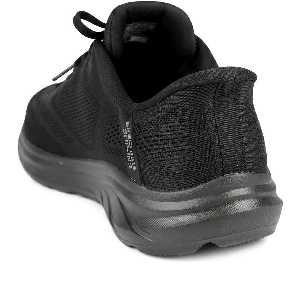 Skechers Slip-ins: Equalizer 6.0 - Royze Trainers - SKE43074 / 329 067 - Black-Black - Image 4