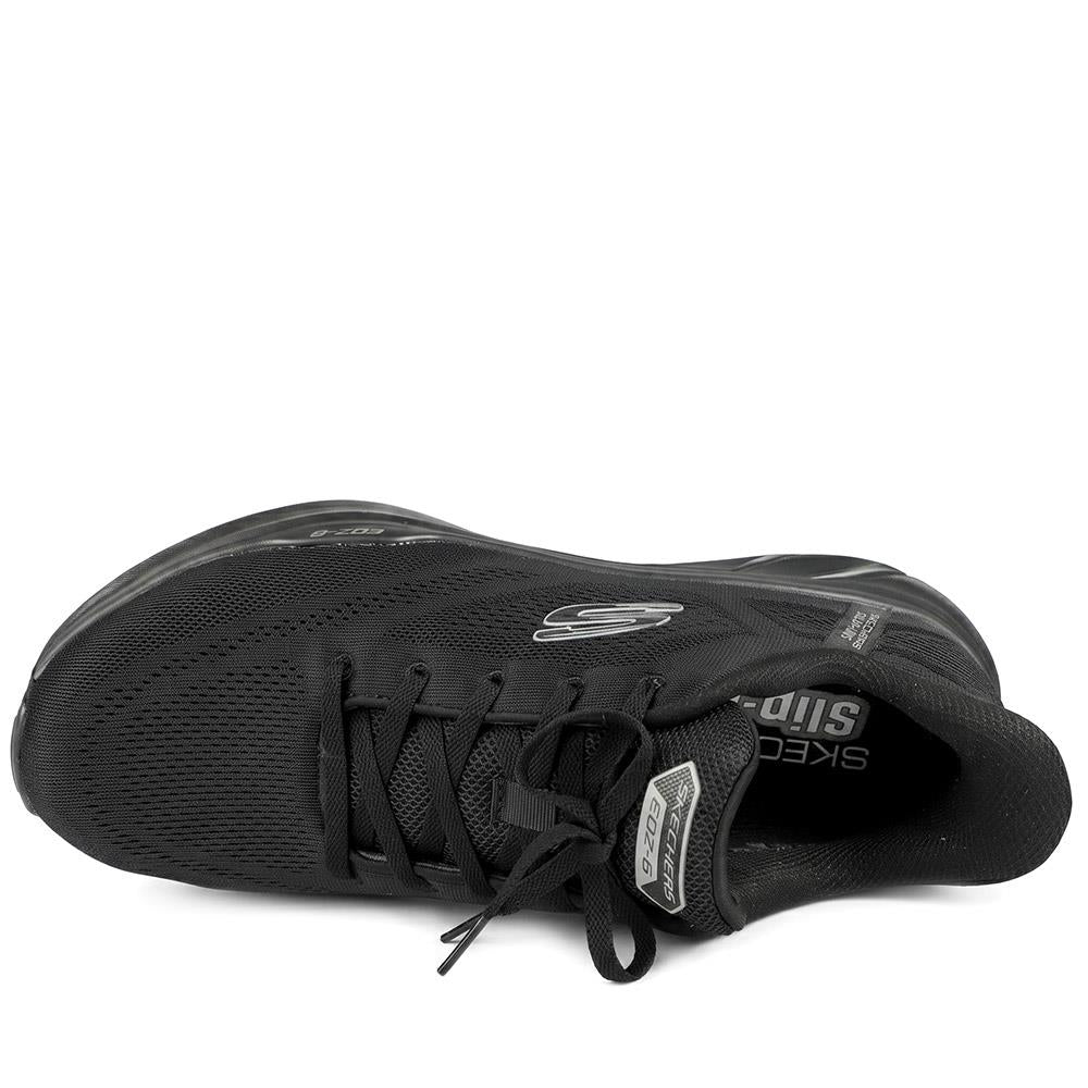 Skechers Slip-ins: Equalizer 6.0 - Royze Trainers - SKE43074 / 329 067 - Black-Black - Image 5