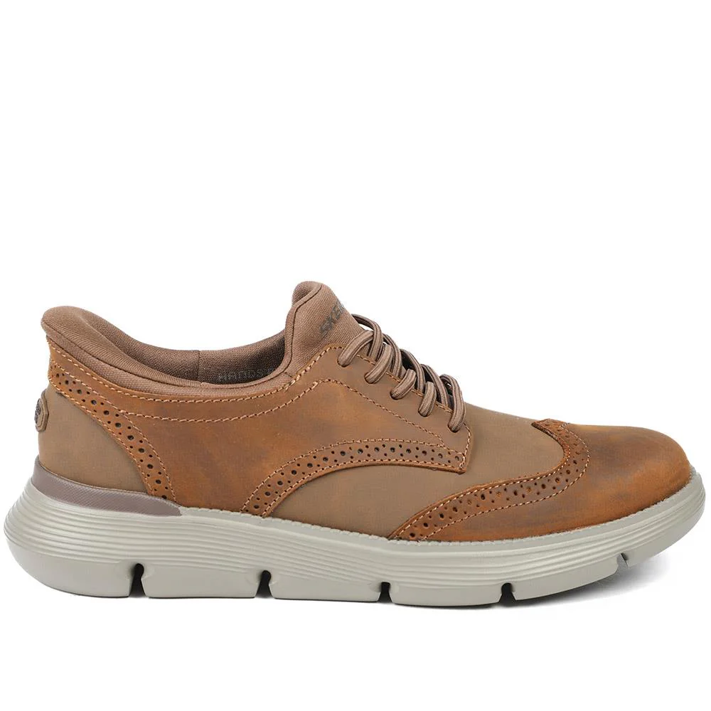 Skechers Slip-ins: Garza - Sully Trainers - SKE42024 / 327 828 - Brown - Image 2